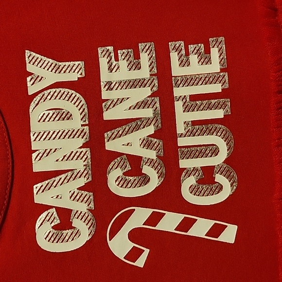 NWT: Okie Dokie Candy Cane Cutie Tutu Dress - Picture 2 of 8